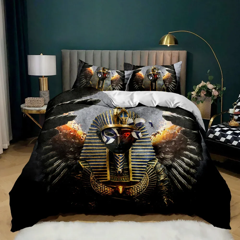 Pharaoh 3D Ancient Egypt Tribe - Home Textiles Egypt ulasan dan harga