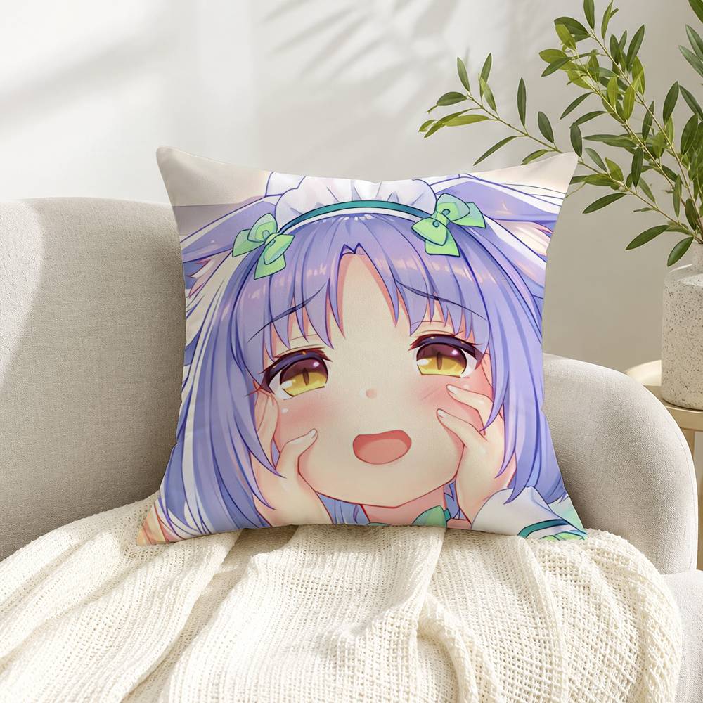 C-Cinnamon NEKOPARA Pillow Cas - Home Textiles Inc ulasan dan harga