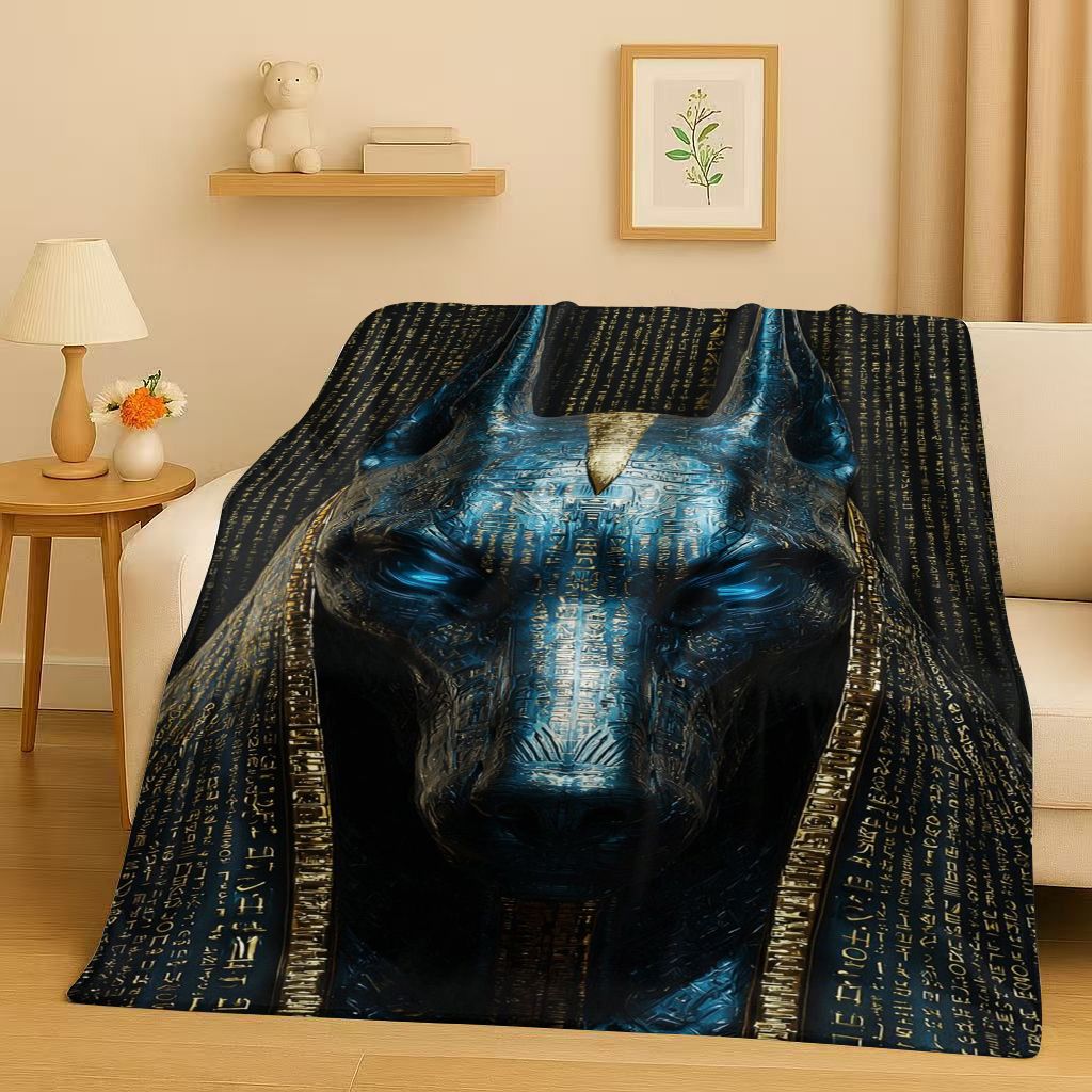 HD Dead God Anubis Pharaoh Anc - Home Textiles Egypt ulasan dan harga