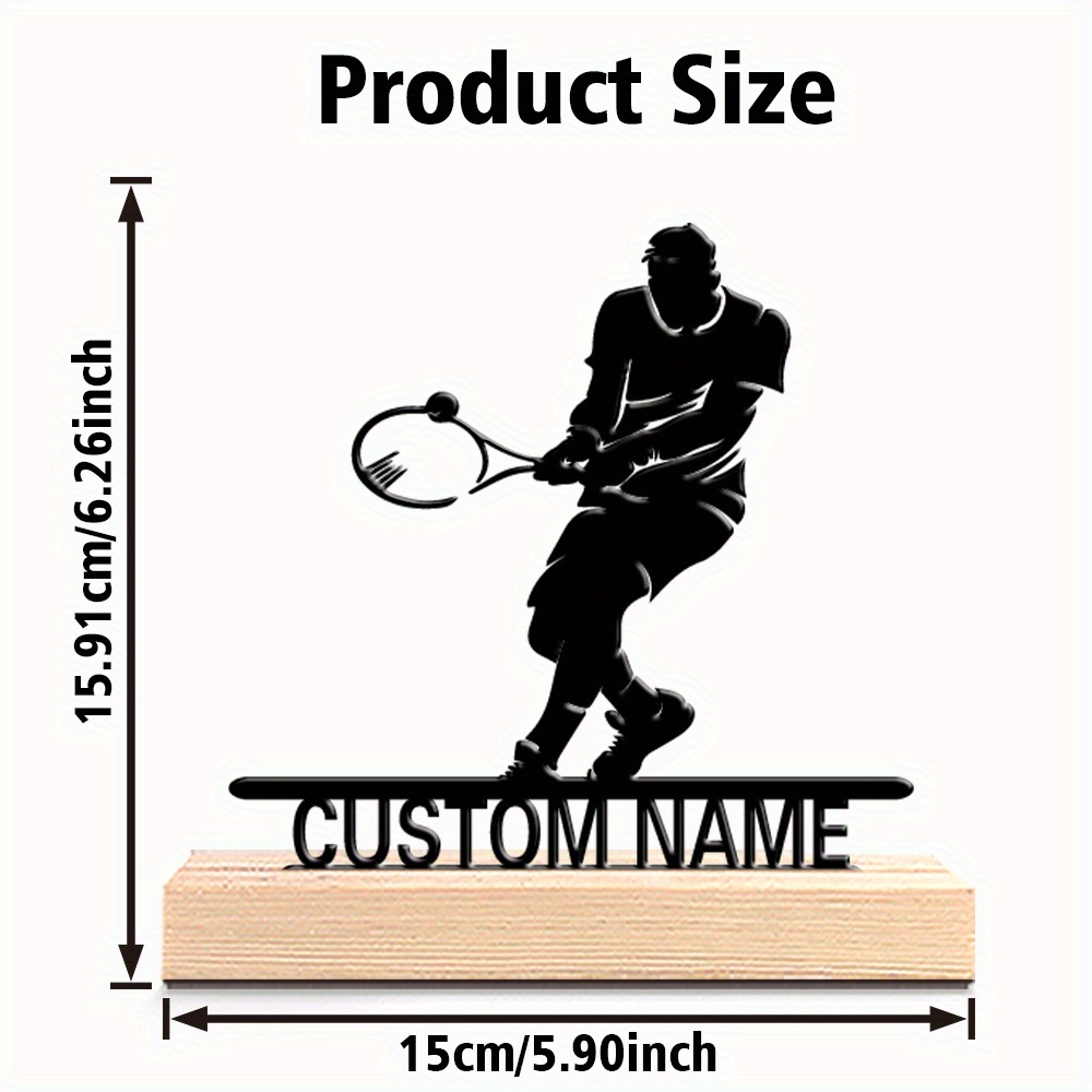 Personalized Tennis Player Met - Home Textiles Products ulasan dan harga