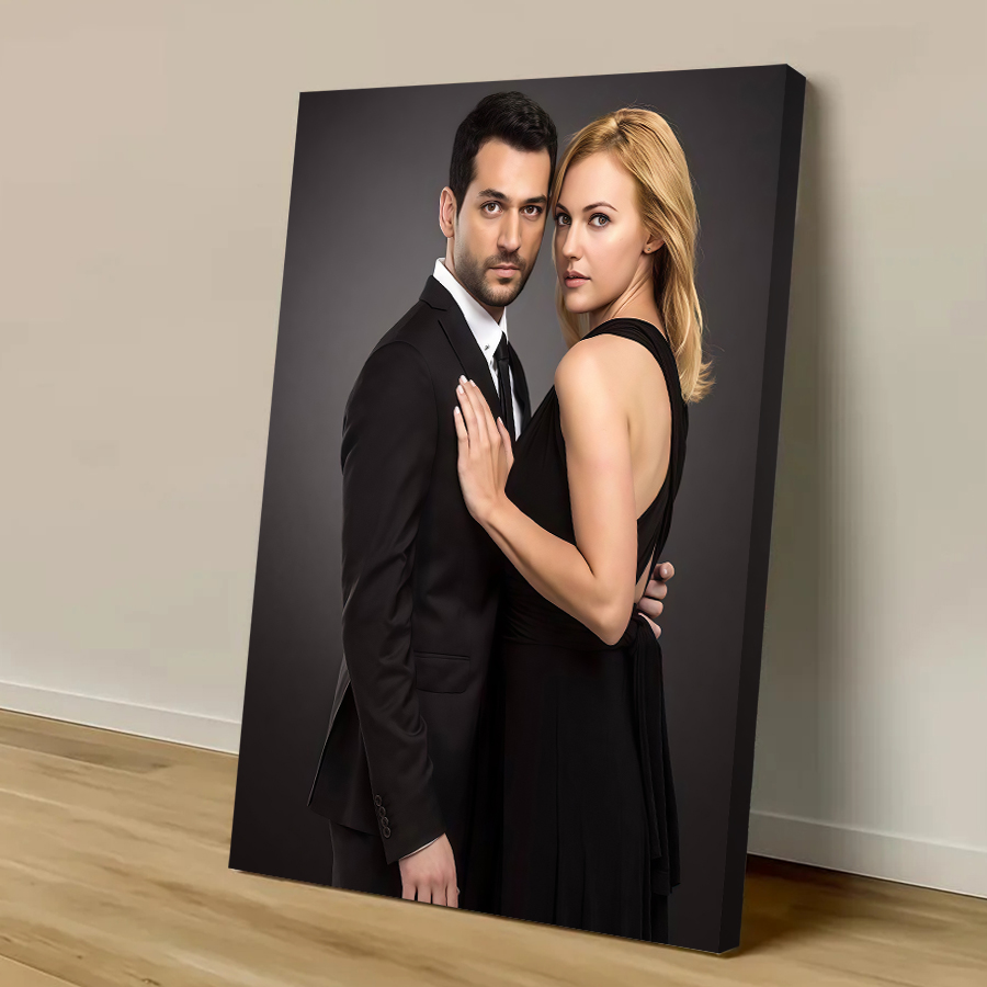 Custom Print Canvas Poster Ani - Home And Textiles ulasan dan harga