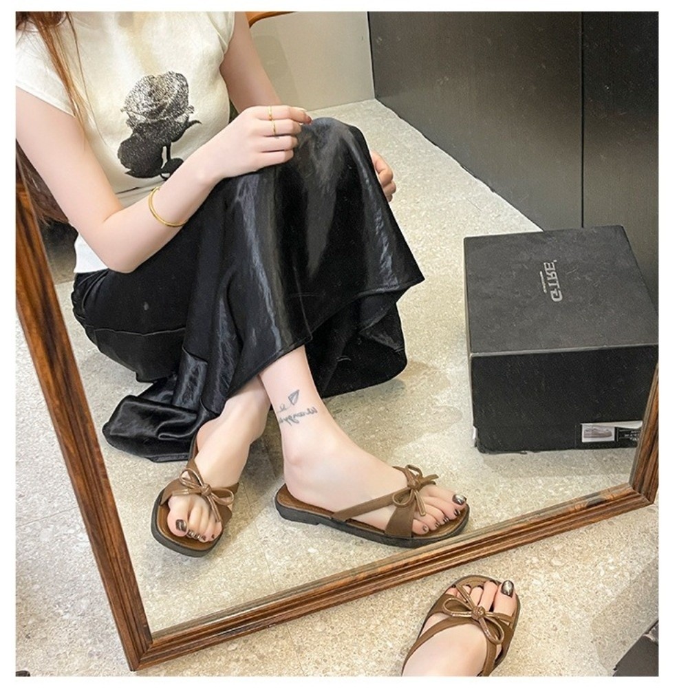 1 Pair Soft Sole Flat Sandals  - Home Textiles Products ulasan dan harga