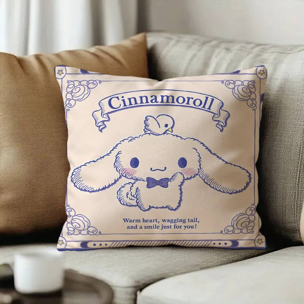 Cartoon C-Cinnamoroll Cushion  - Home Textiles Inc ulasan dan harga