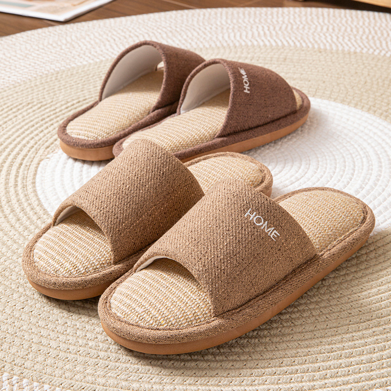Linen Platform Women's Slipper - Home And Textiles ulasan dan harga