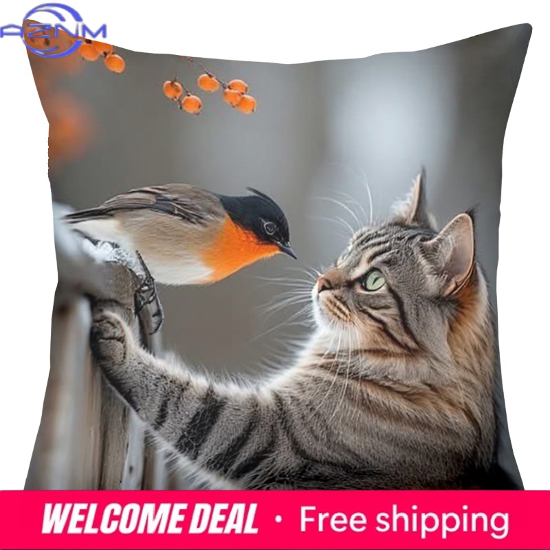 Cute Cat Pillows With Differen - Home Textiles Images ulasan dan harga