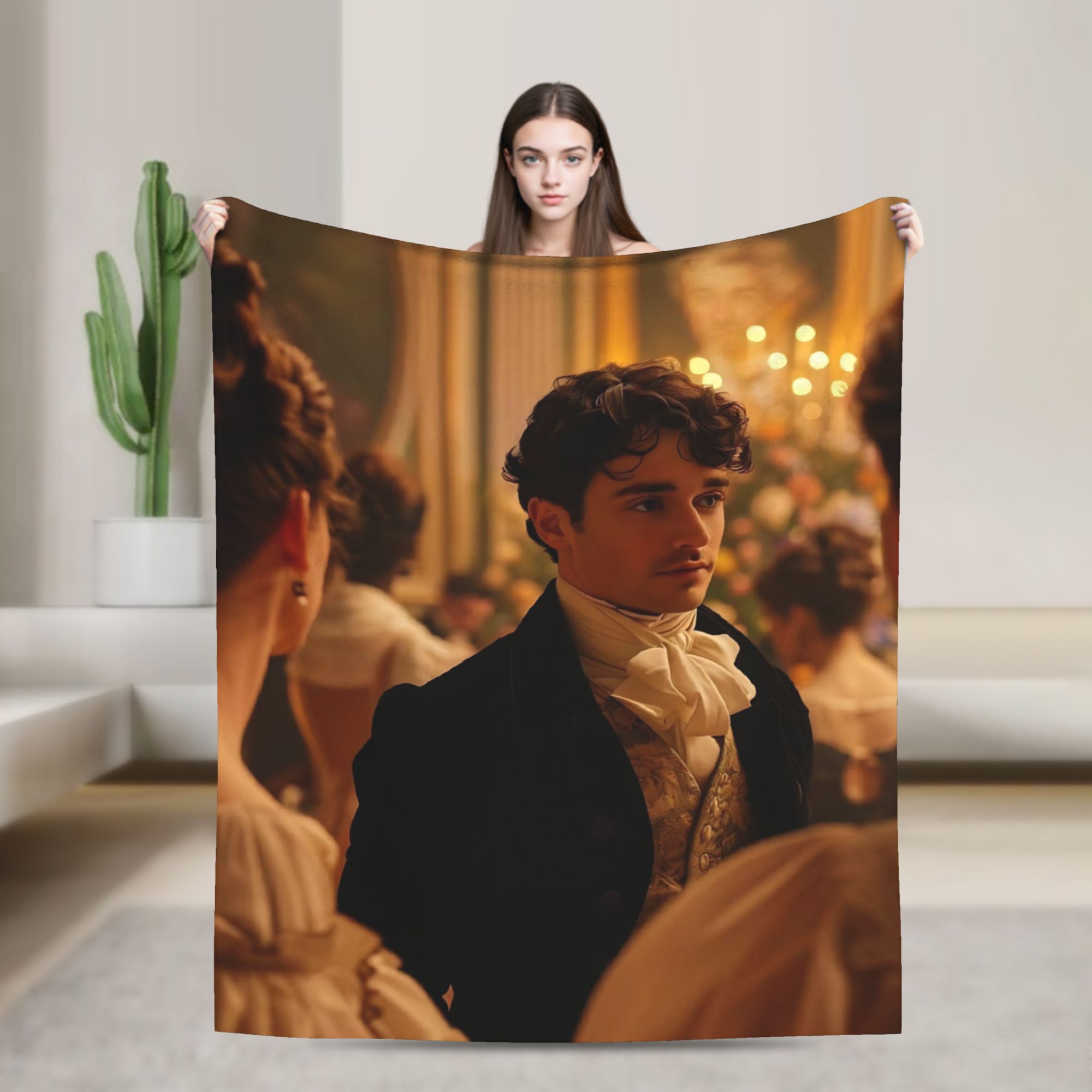 Funny image of Jesus Flannel p - Home Textiles Images ulasan dan harga
