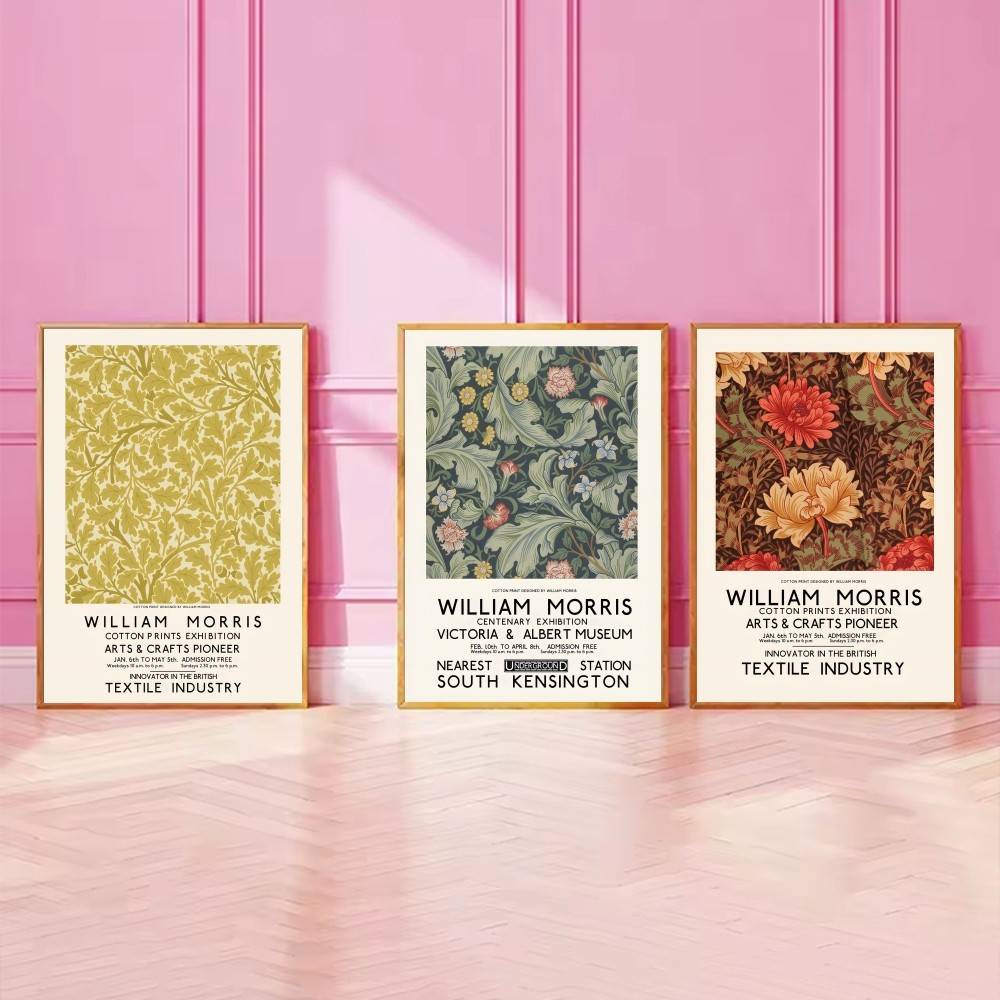 William Morris Vintage Floral  - Home Textiles Exhibition ulasan dan harga