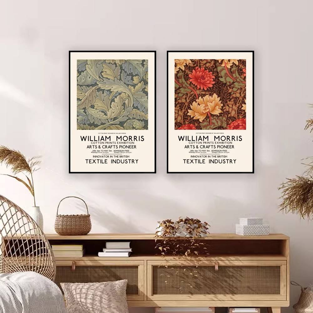 William Morris Vintage Floral  - Home Textiles Exhibition ulasan dan harga