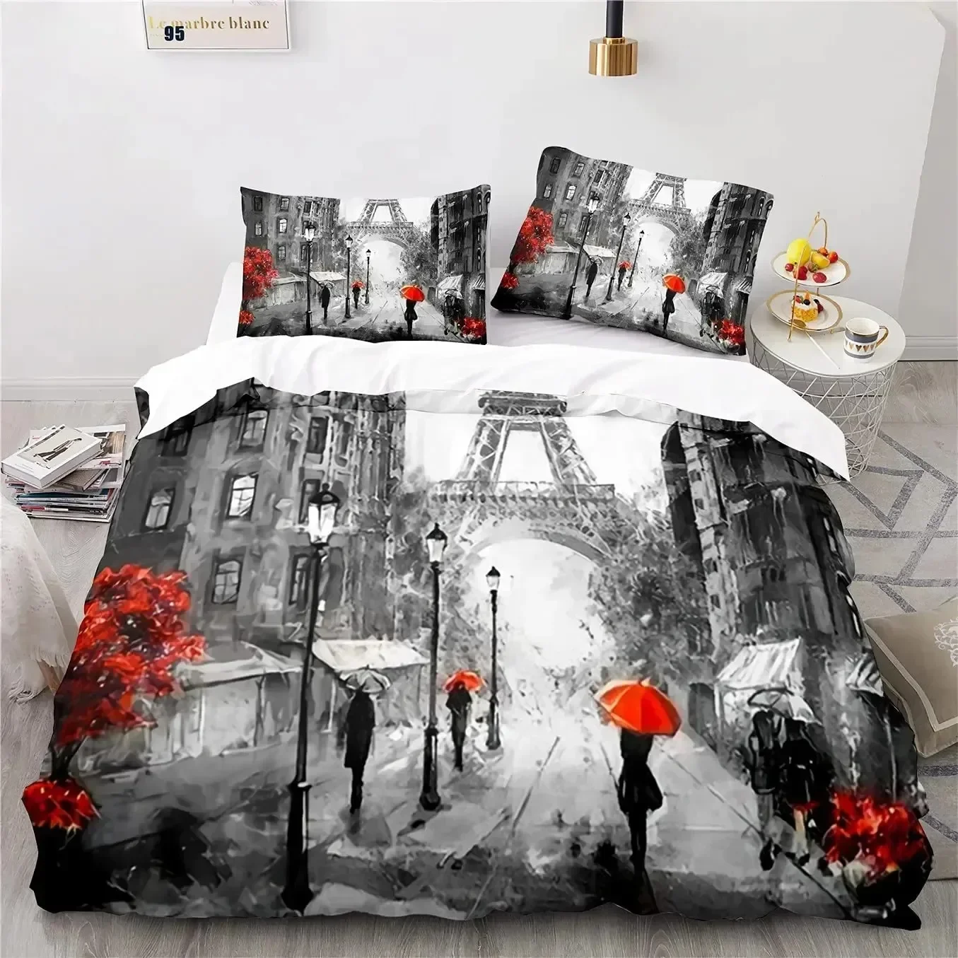 3D Print Eiffel Tower France P - Home Textiles Paris ulasan dan harga