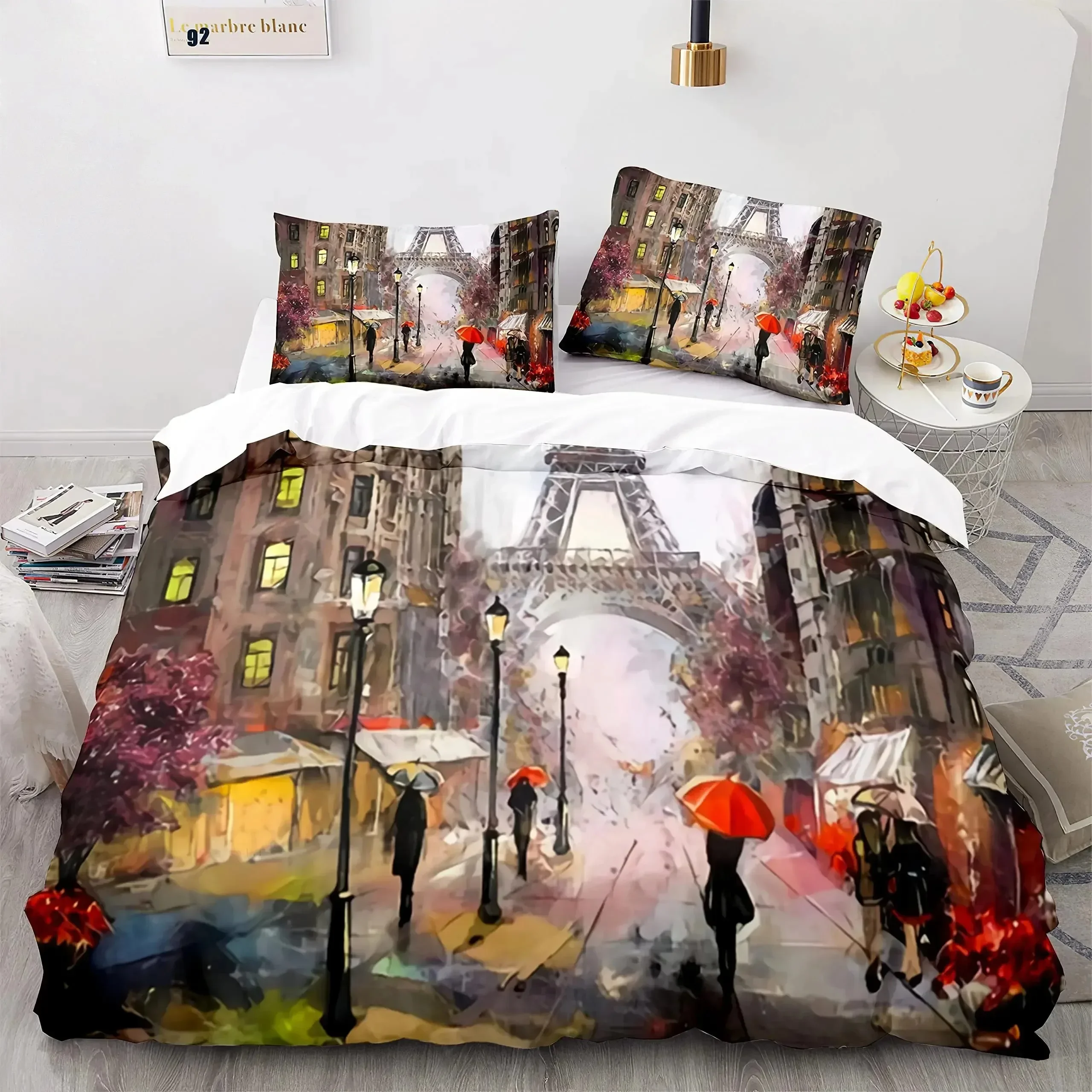 3D Print Eiffel Tower France P - Home Textiles Paris ulasan dan harga