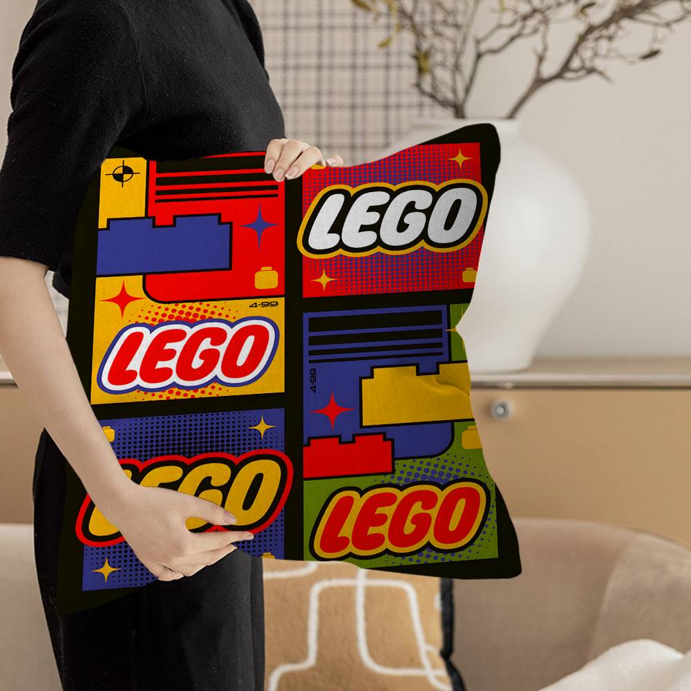 Classic L-LEGOS logo Cushion C - Home Textiles Logo ulasan dan harga