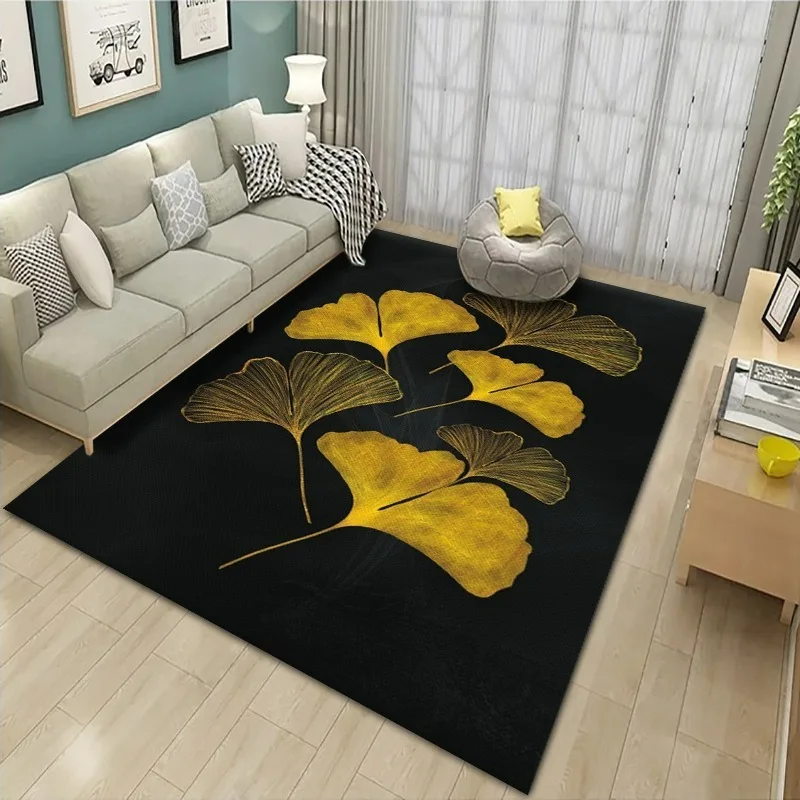 Ginkgo Leaf Print Living Room  - Home Textiles Wholesale ulasan dan harga