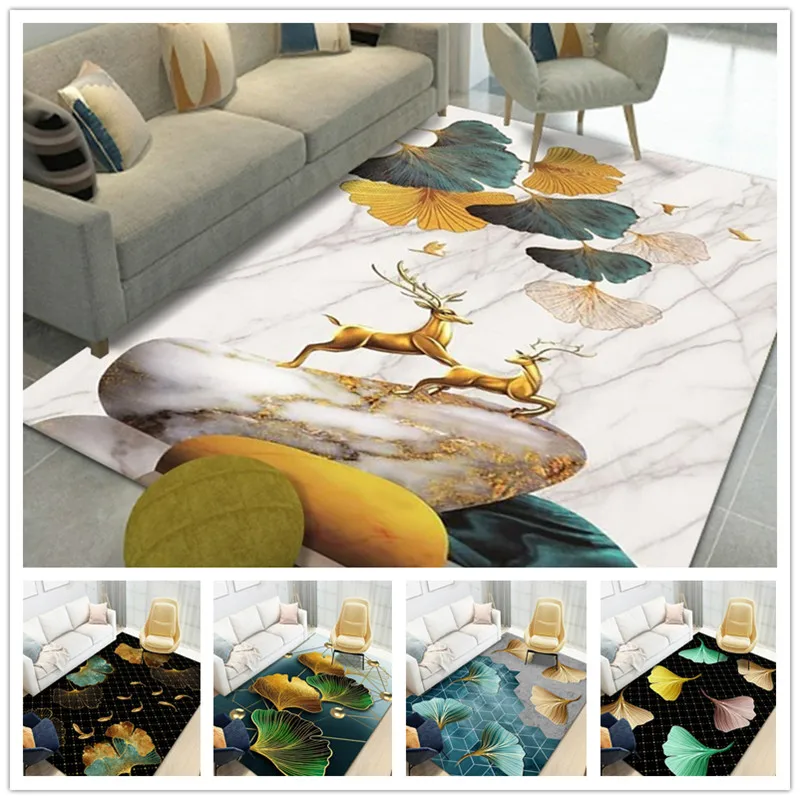 Ginkgo Leaf Print Living Room  - Home Textiles Wholesale ulasan dan harga