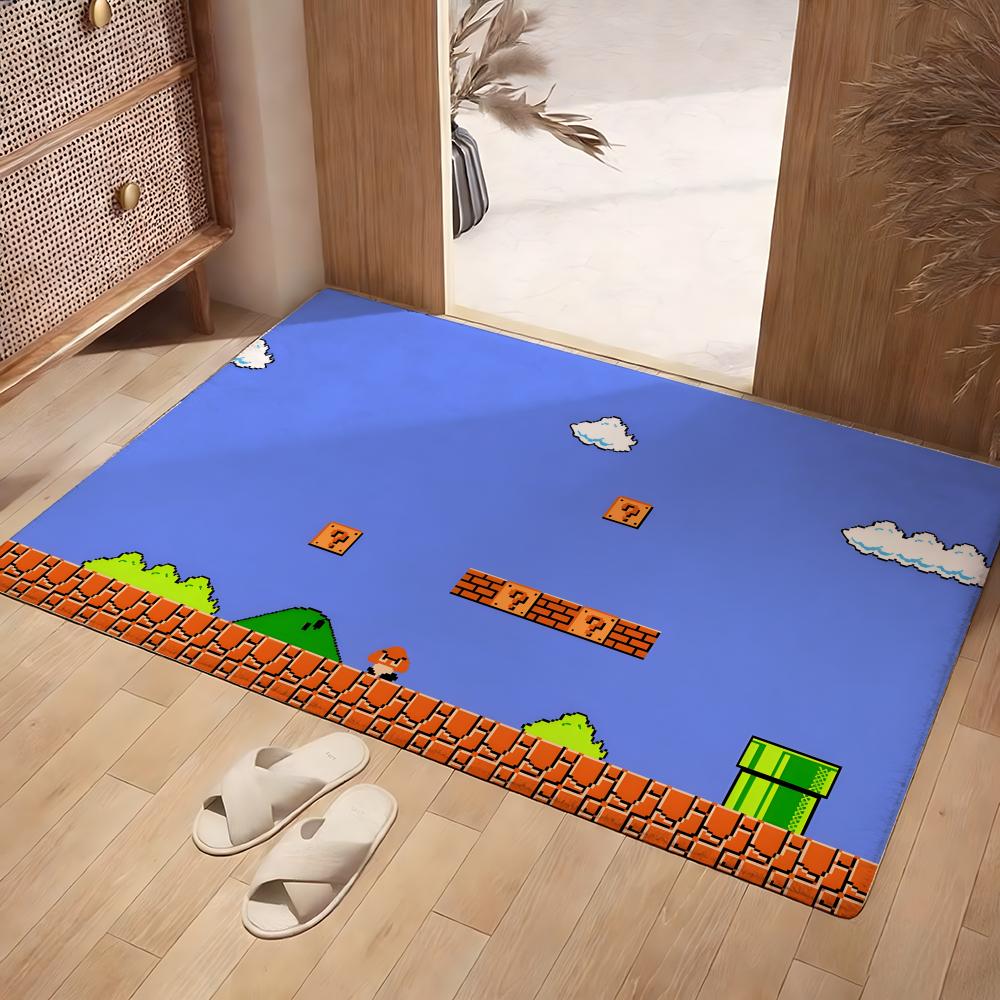 Anime Pixel Image Floor Mat So - Home Textiles Images ulasan dan harga