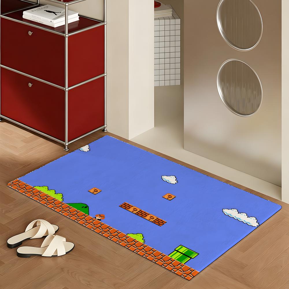 Anime Pixel Image Floor Mat So - Home Textiles Images ulasan dan harga