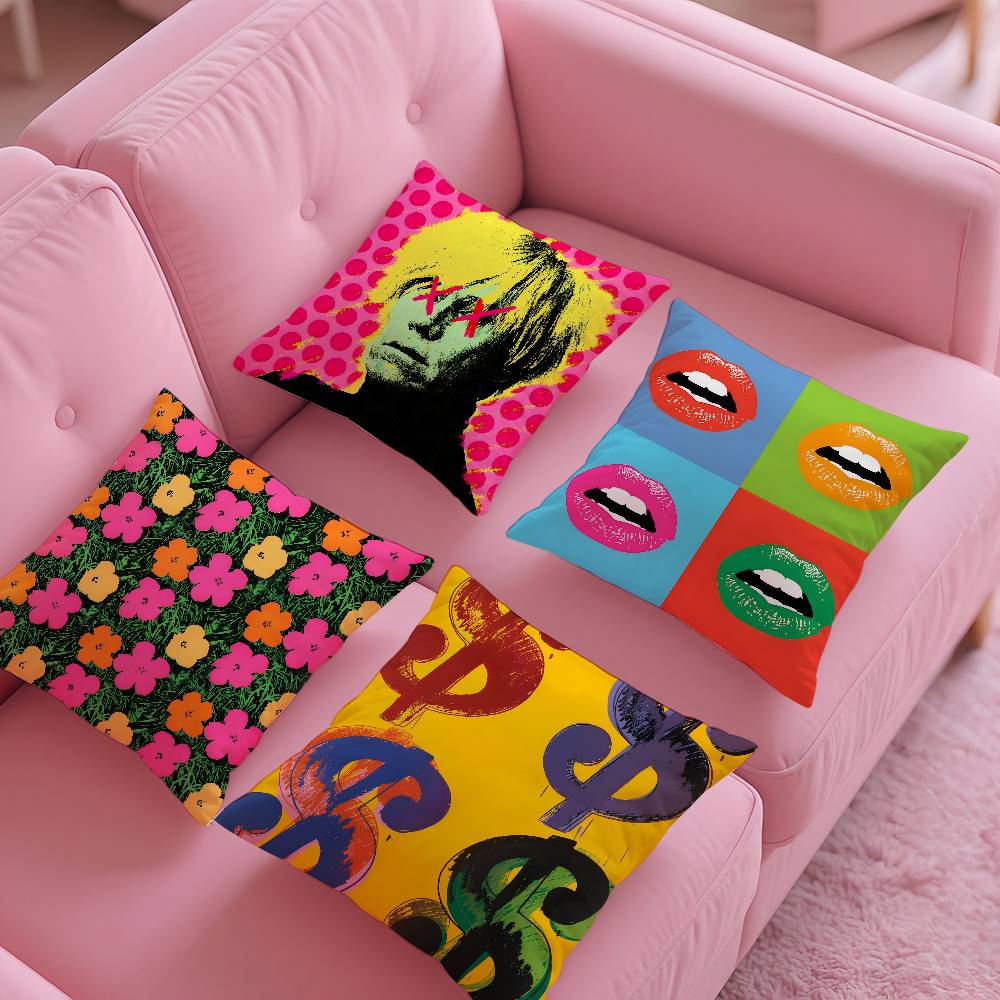 A-Andy W-Warhol Art Pillow Cas - Home Art Textiles ulasan dan harga