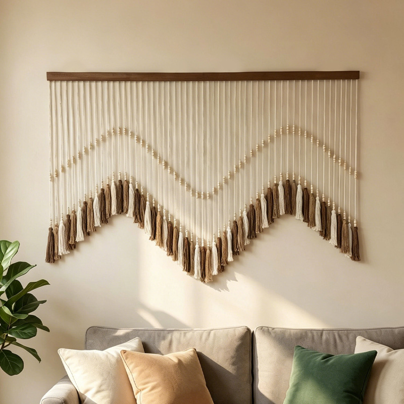 Bohemian Handmade Cotton Rope  - Home Art Textiles ulasan dan harga