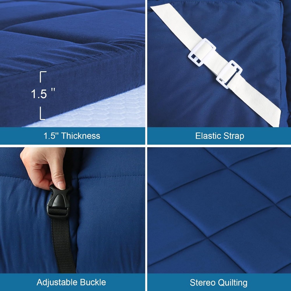 Thickened Cot Mattress Topper, - Mattress Pad Topper ulasan dan harga