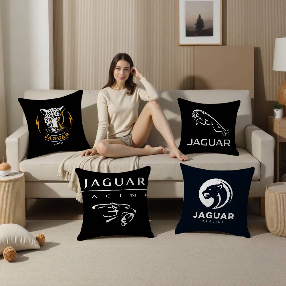 J-JaguarS-Car Logo Cushion Cov - Home Textiles Logo ulasan dan harga