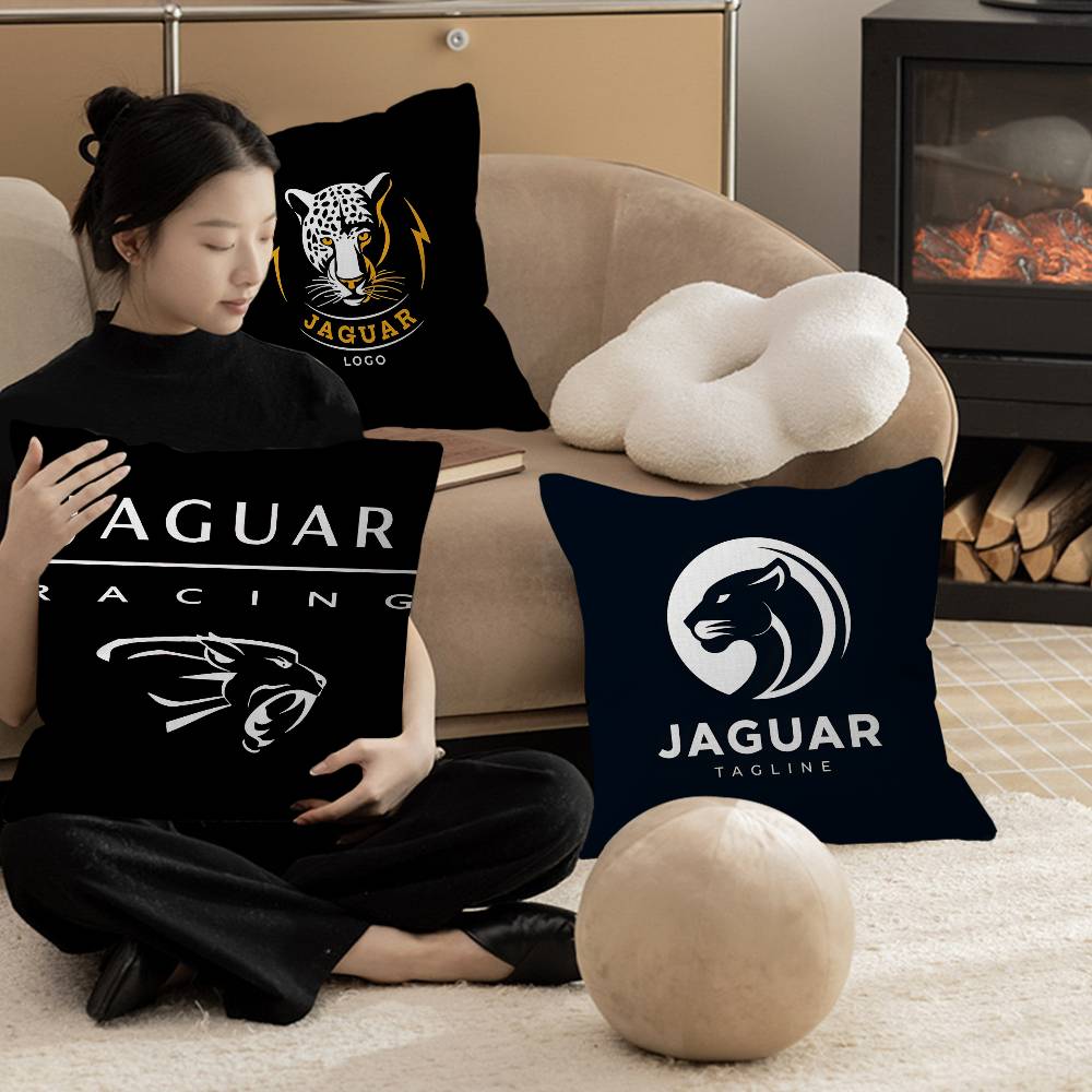 J-JaguarS-Car Logo Cushion Cov - Home Textiles Logo ulasan dan harga