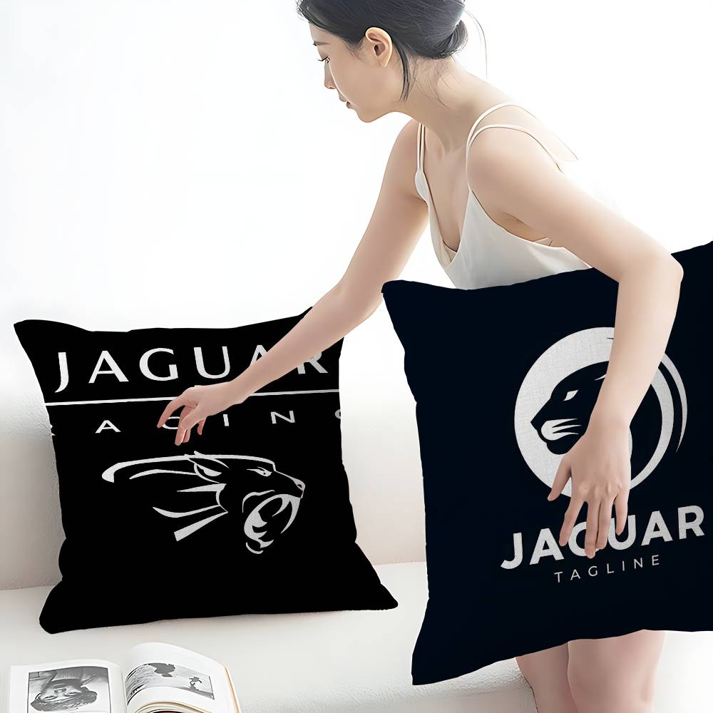 J-JaguarS-Car Logo Cushion Cov - Home Textiles Logo ulasan dan harga